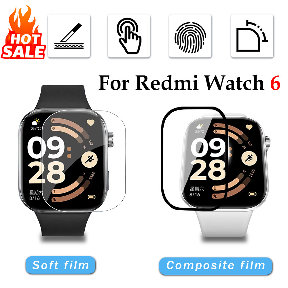 Smartwatch Universal - Película suave para Xiaomi Redmi Watch