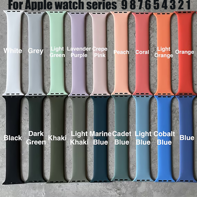 Solo Loop Strap - Solo Loop de silicona para apple