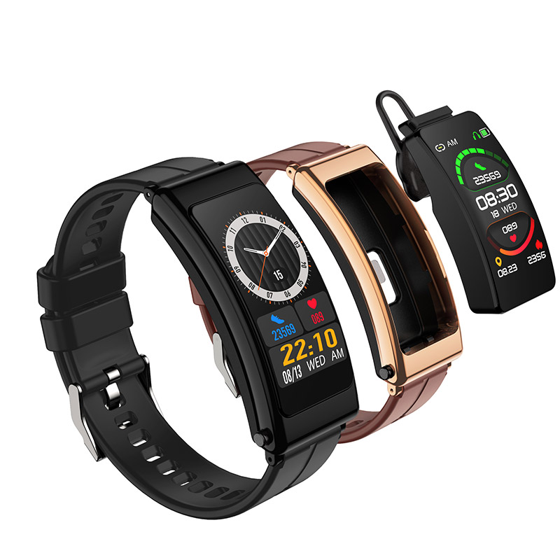 Smartwatch Headset - K13 auriculares Bluetooth hablar pulsera inteligente