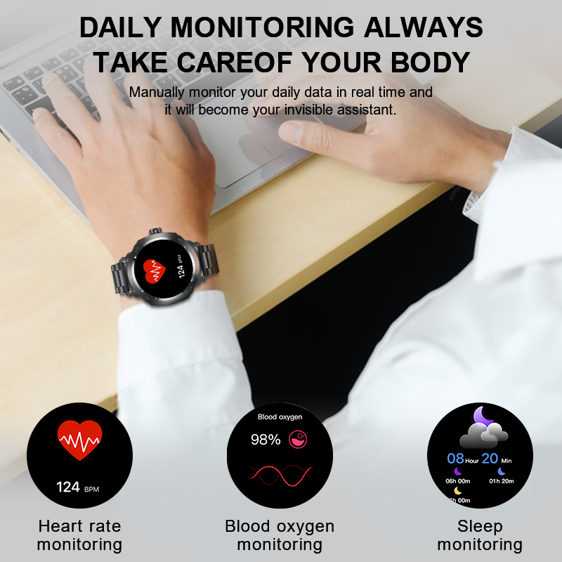 Reloj Inteligente LIGE para Ho - Smartwatch Headset reseña y precio