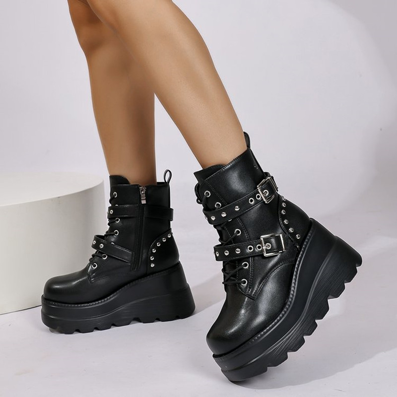 Botines de Cuero para Mujer, N - Leather Classic Strap reseña y precio