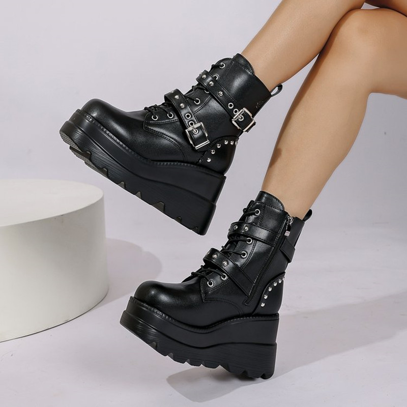 Botines de Cuero para Mujer, N - Leather Classic Strap reseña y precio