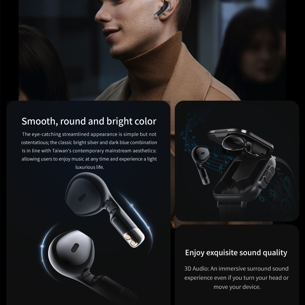 Reloj Inteligente 2 en 1 con A - Smartwatch Headset reseña y precio