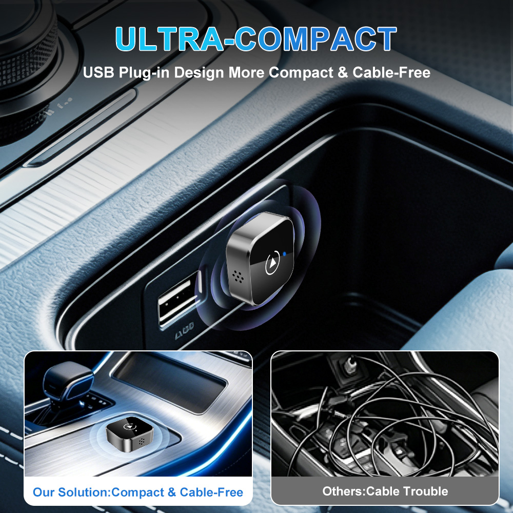 Adaptador Inalámbrico CarPlay  - Smartwatch Universal reseña y precio