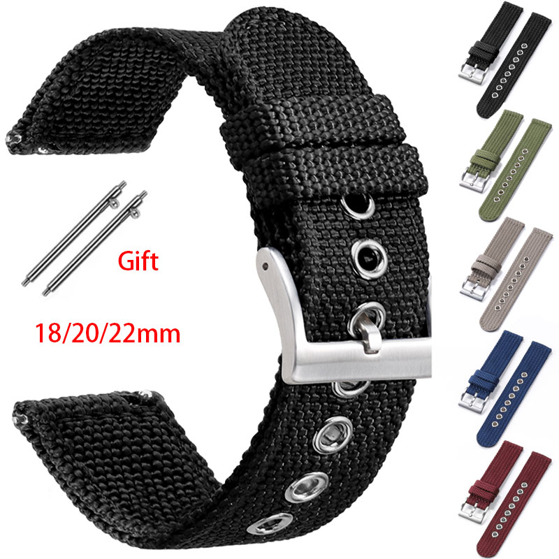 Correa de nailon de 18mm, 20mm - Nylon Nato Strap reseña y precio