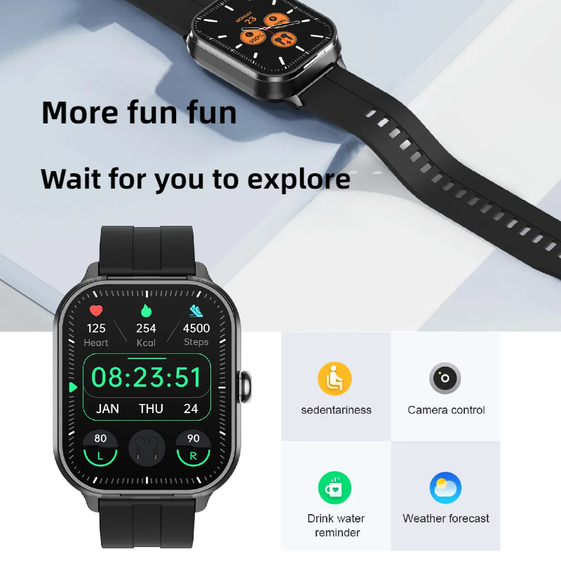 Reloj inteligente para hombres - Smartwatch Headset reseña y precio