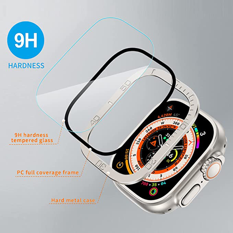Vidrio templado para Apple Wat - Smartwatch Case reseña y precio