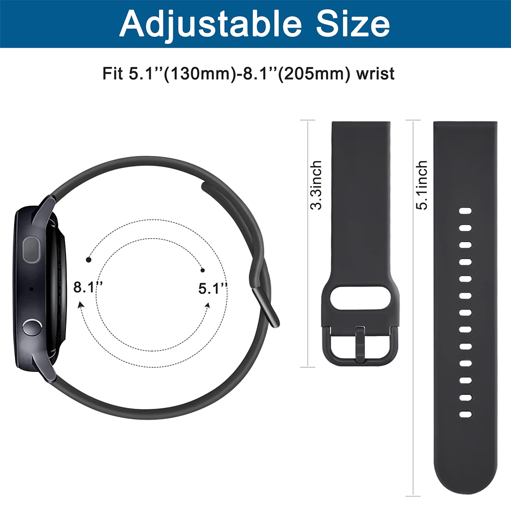Correa de 20mm 22mm para Samsu - Titan Smartwatch Accessories reseña y precio