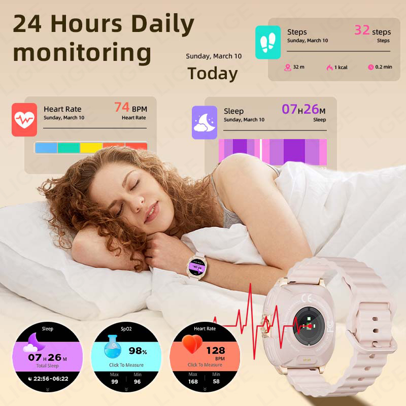 Reloj Inteligente LIGE 2 en 1  - Smartwatch Headset reseña y precio