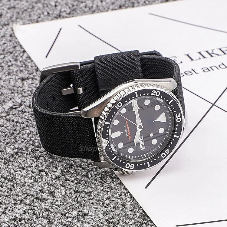 Correa de nailon para reloj de - Nylon Nato Strap reseña y precio