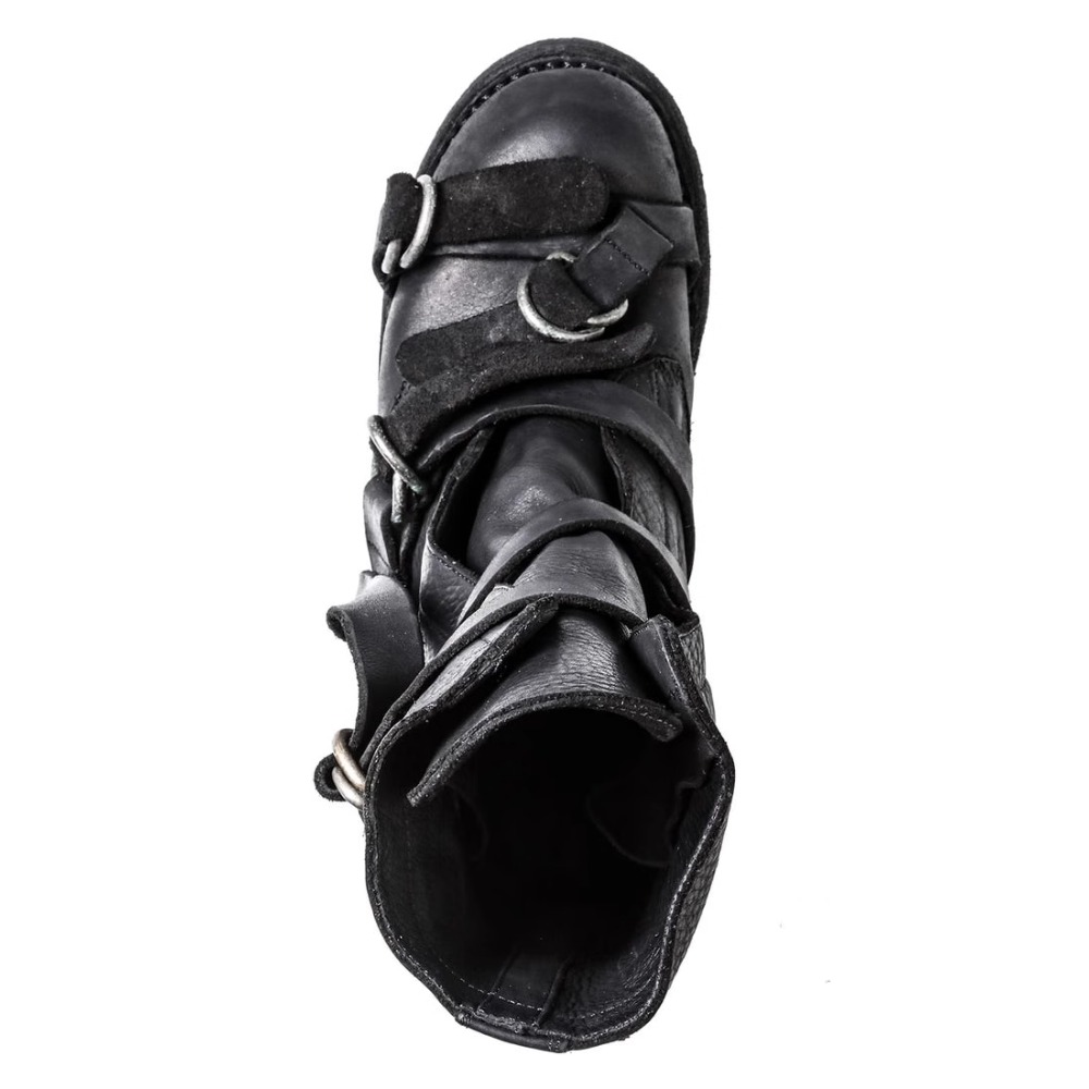 Botas de moto de cuero para ho - Leather Classic Strap reseña y precio