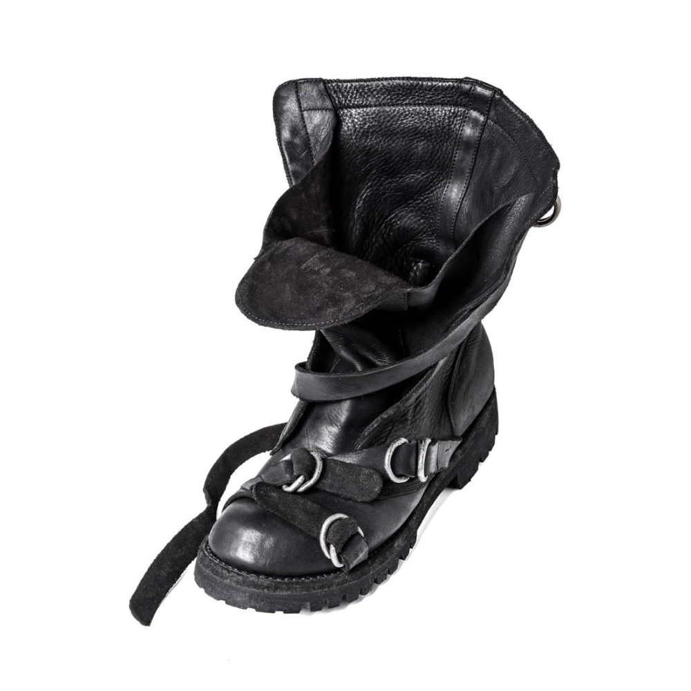 Botas de moto de cuero para ho - Leather Classic Strap reseña y precio